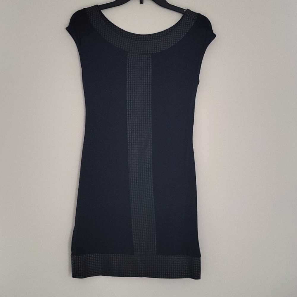 EXPRESS Mini Dress With Faux Leather Detail Size XS